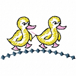 Ducks And Goose Embroidery Design 5 Ducks And Goose Embroidery Design 5